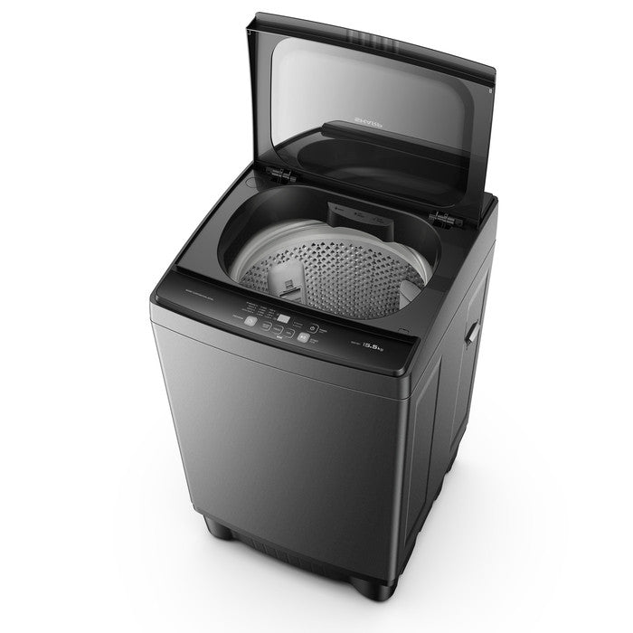 Sharp ESX1521 Top Load Washer LED Display Stainless Steel Tub 15.5 KG | TBM Online