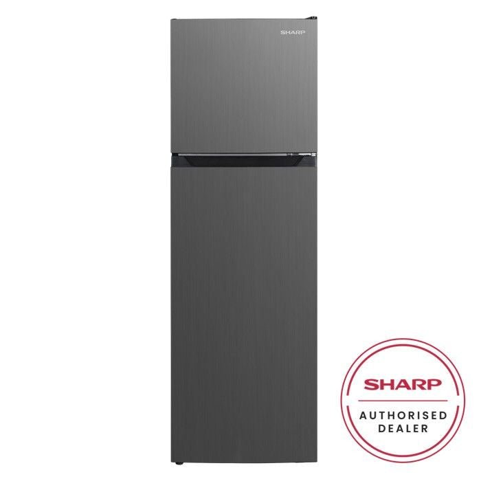Sharp SJ2688MDS 2 Door Fridge 267L Inverter Dark Grey Metal Door | TBM Online