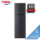 Sharp SJ287MDS 2 Doors Smile Fridge 280L AG+ Nano Tempered Glass Shelf | TBM Online
