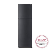 Sharp SJ287MDS 2 Doors Smile Fridge 280L AG+ Nano Tempered Glass Shelf | TBM Online