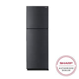 Sharp SJ327MDS 2 Doors Smile Fridge 320L AG+ Nano Tempered Glass Shelf | TBM Online
