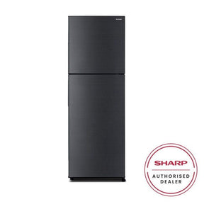 Sharp SJ327MDS 2 Doors Smile Fridge 320L AG+ Nano Tempered Glass Shelf | TBM Online