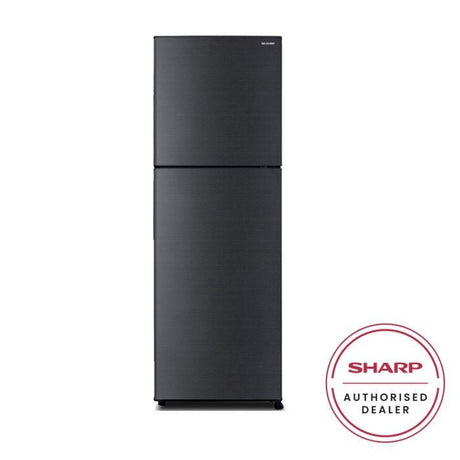 Sharp SJ327MDS 2 Doors Smile Fridge 320L AG+ Nano Tempered Glass Shelf | TBM Online