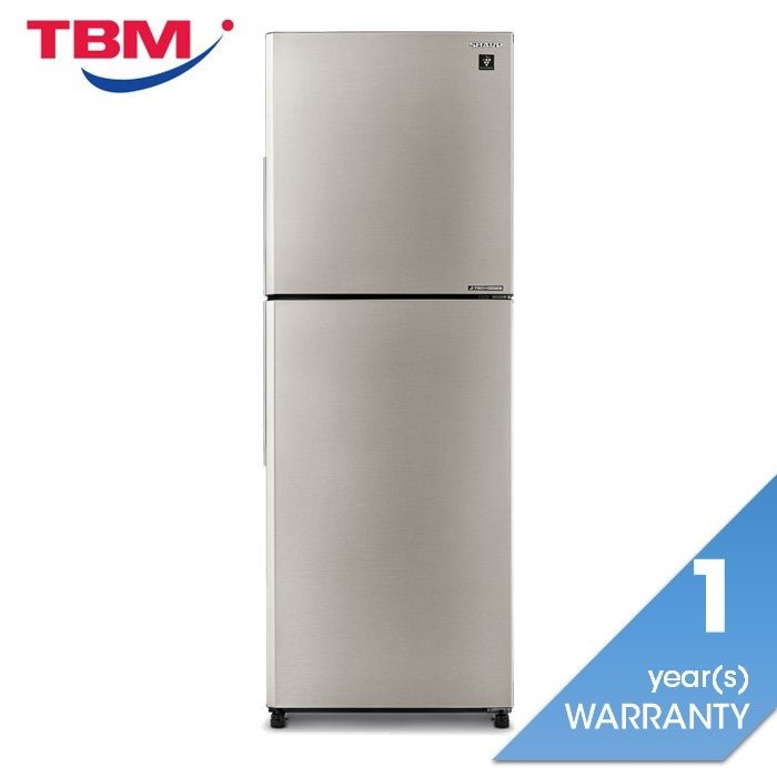 Sharp SJ3822MSS 2 Doors Fridge J - Tech Inverter 380L | TBM Online