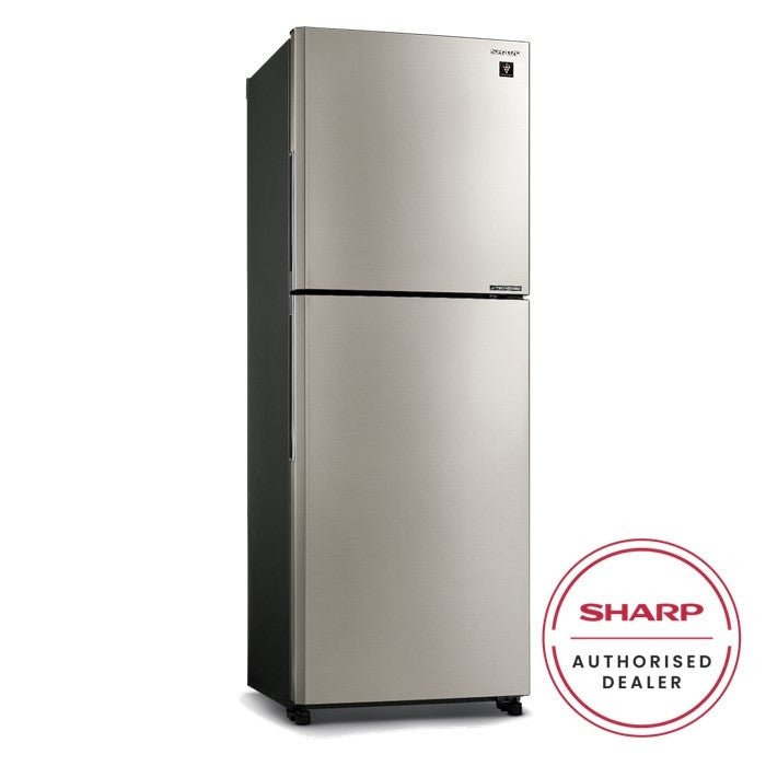 Sharp SJ3822MSS 2 Doors Fridge J - Tech Inverter 380L | TBM Online