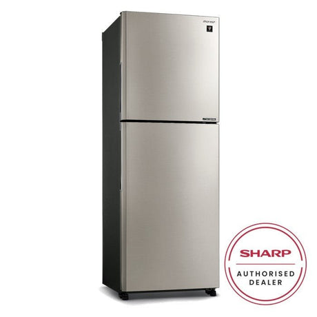 Sharp SJ3822MSS 2 Doors Fridge J - Tech Inverter 380L | TBM Online