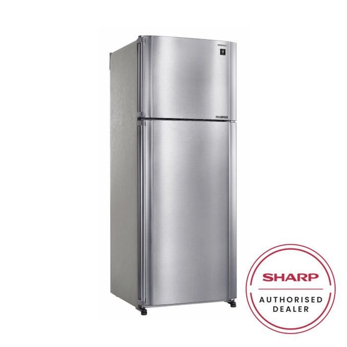 Sharp SJP50MS 2 Doors Fridge J - Tech Inverter G500L Silver | TBM Online