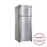 Sharp SJP50MS 2 Doors Fridge J - Tech Inverter G500L Silver | TBM Online