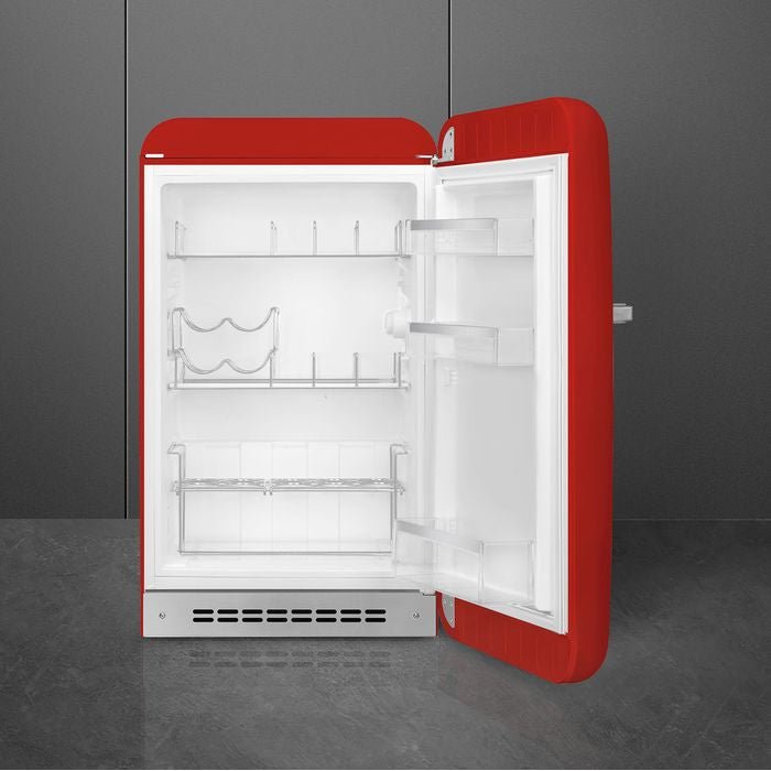 Smeg FAB10HRRD 1 Door Fridge Retro Red 38.0L | TBM Online