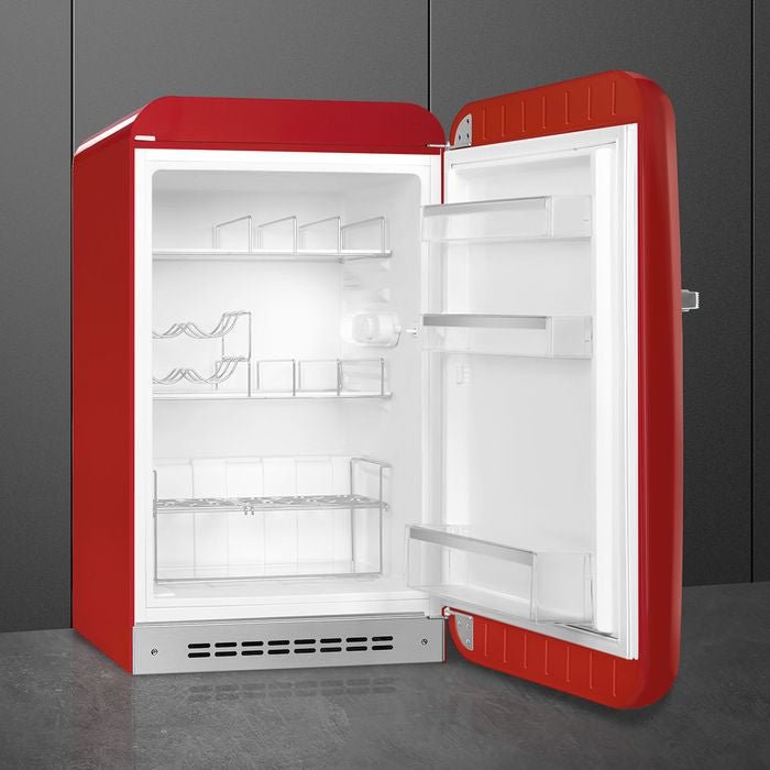 Smeg FAB10HRRD 1 Door Fridge Retro Red 38.0L | TBM Online