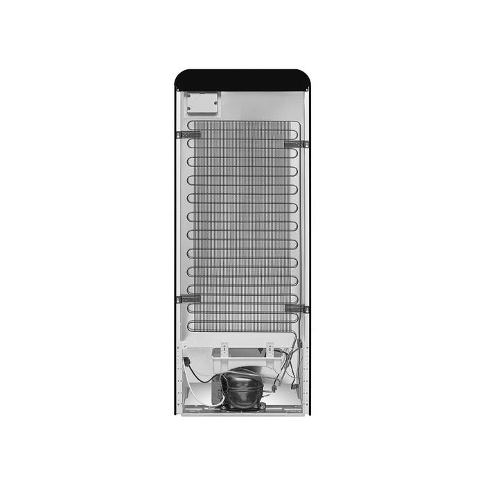 Smeg FAB28RBL5 1 Door Fridge 50'S Retro G281L Black | TBM Online