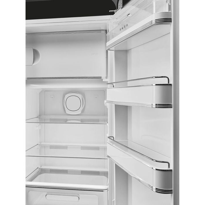Smeg FAB28RBL5 1 Door Fridge 50'S Retro G281L Black | TBM Online