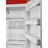 Smeg FAB28RRD5 1 Door Fridge 50'S Retro G281L Red | TBM Online