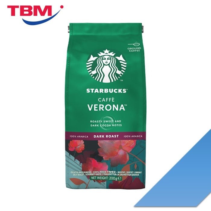 Starbucks 12528674 Dark Cafe Verona Roast & Ground | TBM Online