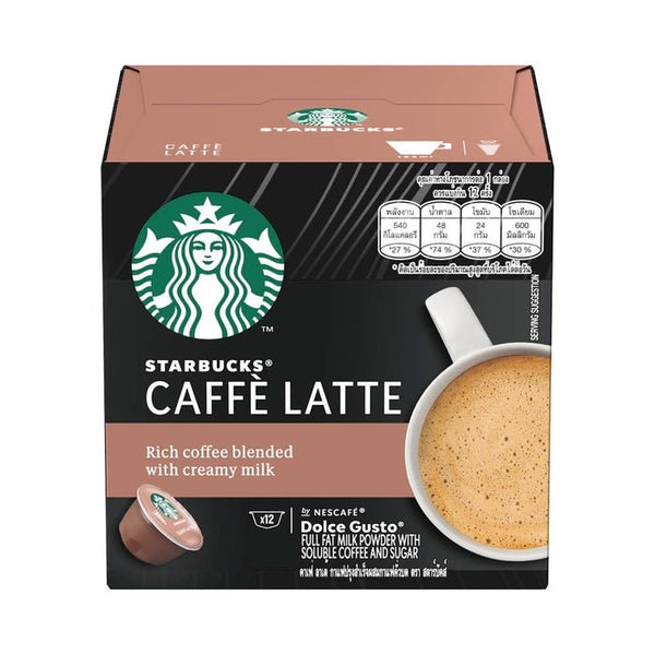 Starbucks 12569775 Nescafe White Cafe Latte Capsule | TBM Online