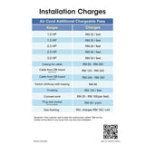 Air Conditioner Installation Work 1.5HP With Material <10FT Copper Piping For Gas R32A | TBM Online
