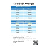 Air Conditioner Installation Work 2.0HP With Material <10FT Copper Piping For Gas R32A | TBM Online