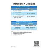Ceiling Fan Replacement Installation Work | TBM Online