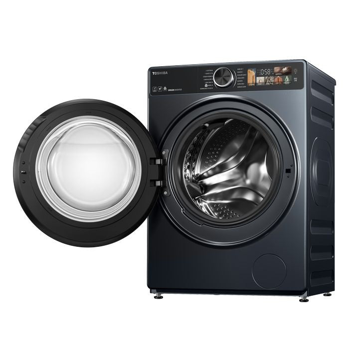 Toshiba TWD - T25BZU115MWM(MG) Front Load Washer Dryer 10.5Kg/7Kg Sensedose Grey | TBM Online