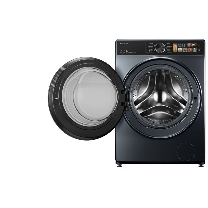 Toshiba TWD - T25BZU115MWM(MG) Front Load Washer Dryer 10.5Kg/7Kg Sensedose Grey | TBM Online