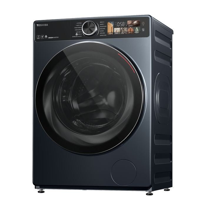 Toshiba TWD - T25BZU115MWM(MG) Front Load Washer Dryer 10.5Kg/7Kg Sensedose Grey | TBM Online