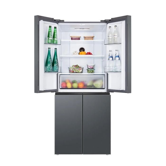TCL TR - C505AGP 4 Doors Fridge 394L Twin ECO Inverter With No Frost Galaxy Grey | TBM Online
