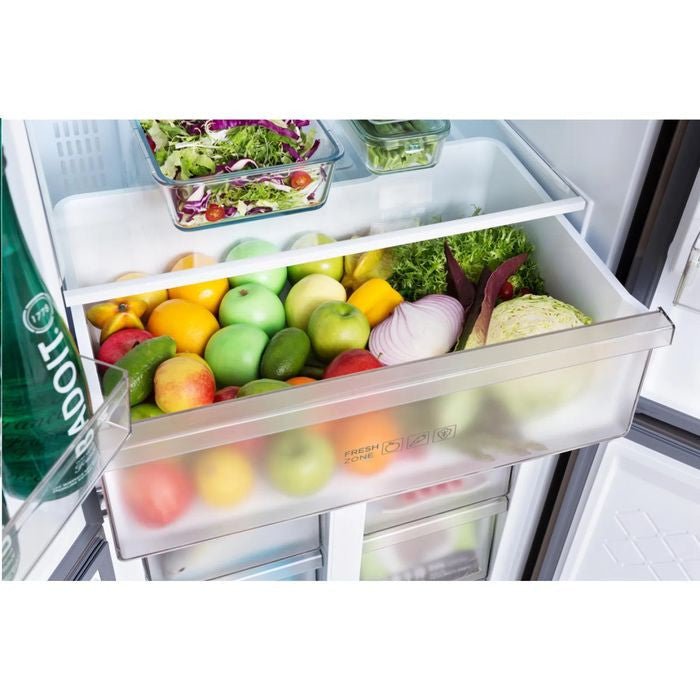 TCL TR - C505AGP 4 Doors Fridge 394L Twin ECO Inverter With No Frost Galaxy Grey | TBM Online