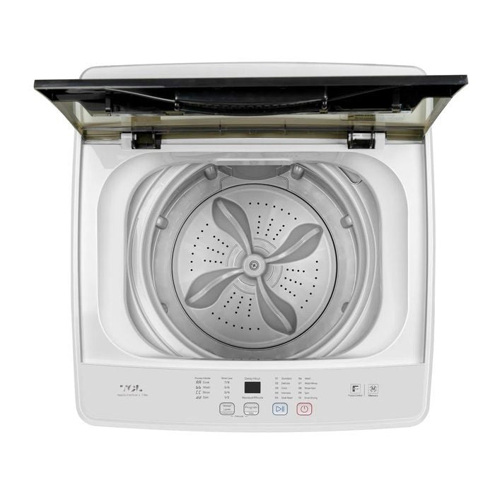 TCL TWA70 - A101M - 09 Top Load Washer 7kg Non - Inverter Grey Panel | TBM Online