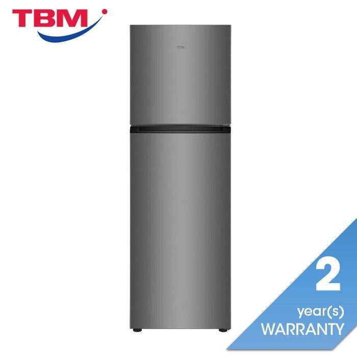 TCL TRF - 330WMY 2 Doors Fridge G330L Top Mounted Crystal Ash Grey | TBM Online