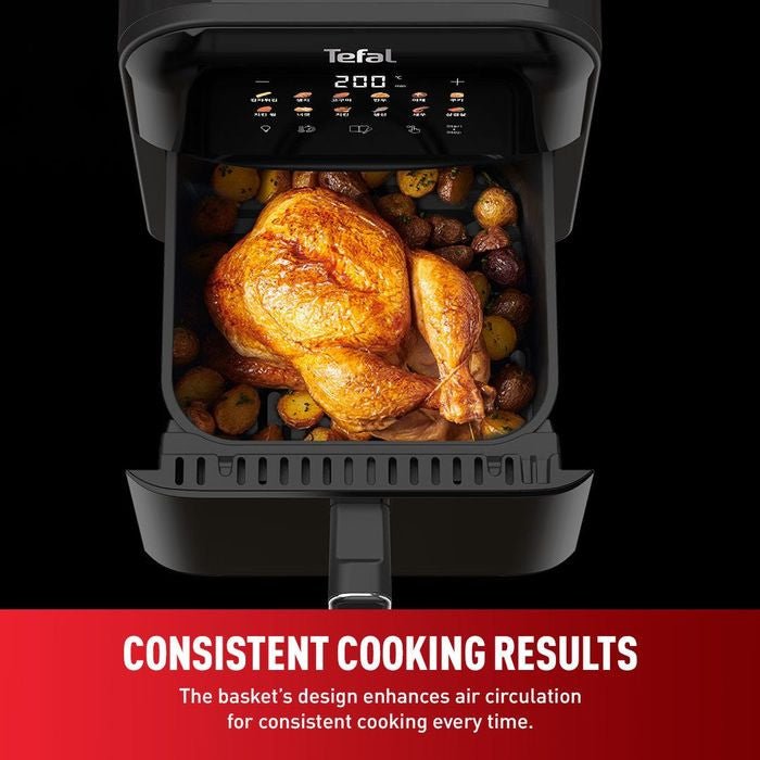 Tefal EY8218 Air Fryer Easy Fry Window Digital 6.0L | TBM Online