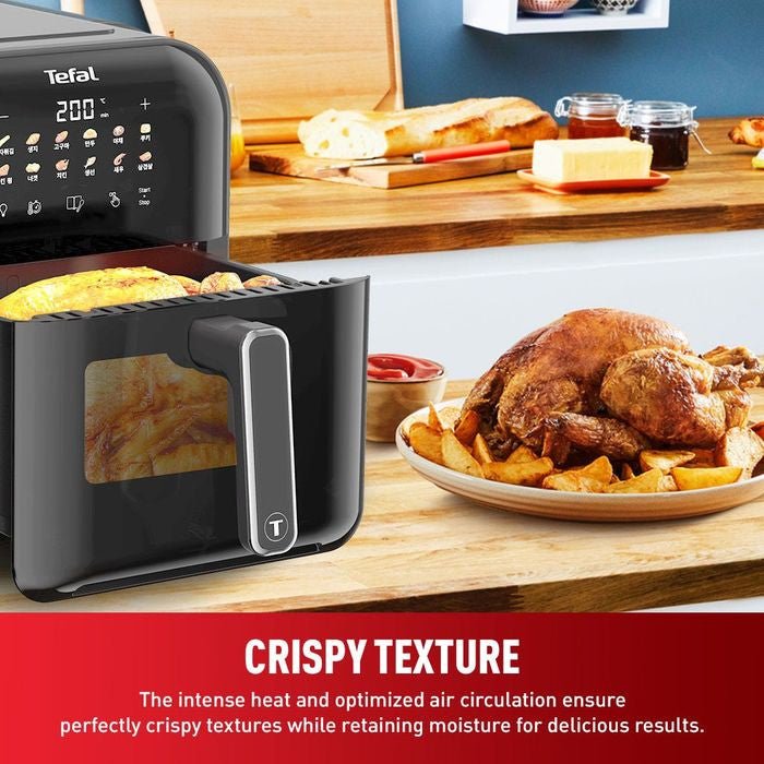 Tefal EY8218 Air Fryer Easy Fry Window Digital 6.0L | TBM Online