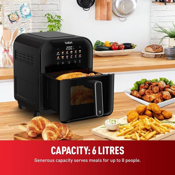 Tefal EY8218 Air Fryer Easy Fry Window Digital 6.0L | TBM Online