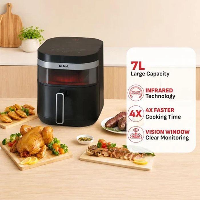 Tefal EY8328 Easy Fry Infrared Air Fryer 7L Dual Heat | TBM Online