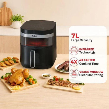 Tefal EY8328 Easy Fry Infrared Air Fryer 7L Dual Heat | TBM Online