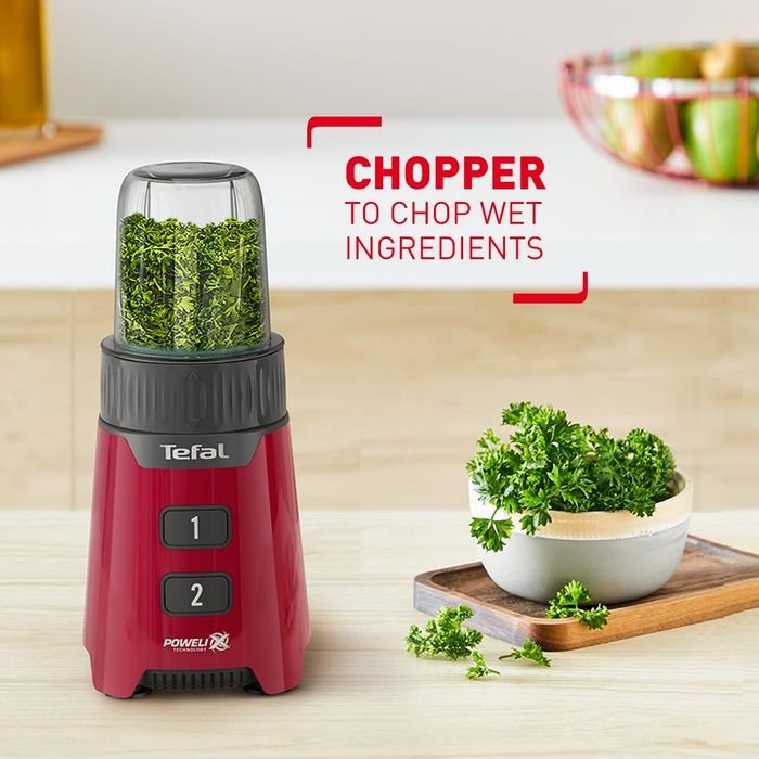 Tefal BL168 Minimix Glass Blender 1.0L 400W With 1L Glass Jug ( Chopper + Grinder) | TBM Online