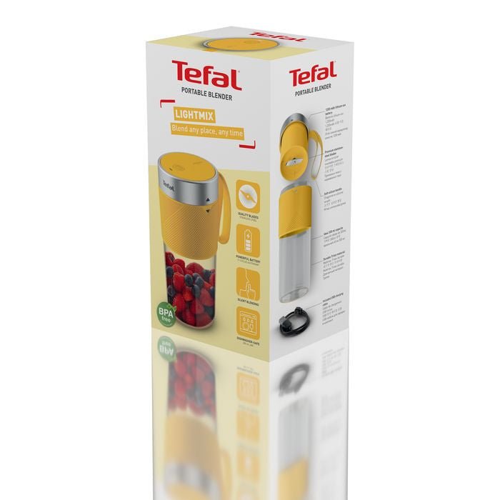 Tefal BL1C0230 Lightmix Portable Blender Yellow | TBM Online