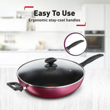 Tefal B22494 Light & Clean Wokpan With Lid 32cm | TBM Online