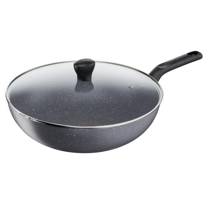Tefal B22692 Natura Wokpan With Lid 28cm | TBM Online