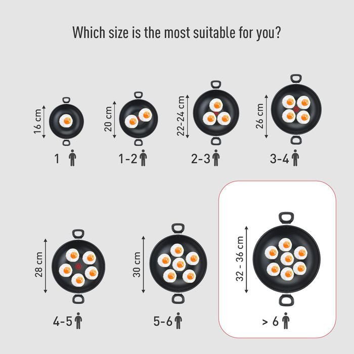 Tefal Cookware Bundle B5039295+K1290114+K12920 (Cook Easy Wok With Lid 36cm + Spoon + Slotted Turner Bundle) | TBM Online