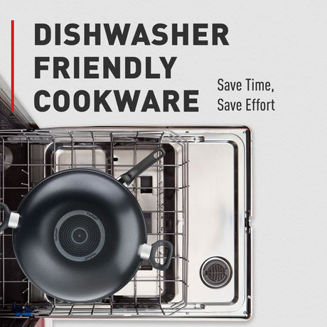 Tefal Cookware Bundle B5039295+K1290114+K12920 (Cook Easy Wok With Lid 36cm + Spoon + Slotted Turner Bundle) | TBM Online
