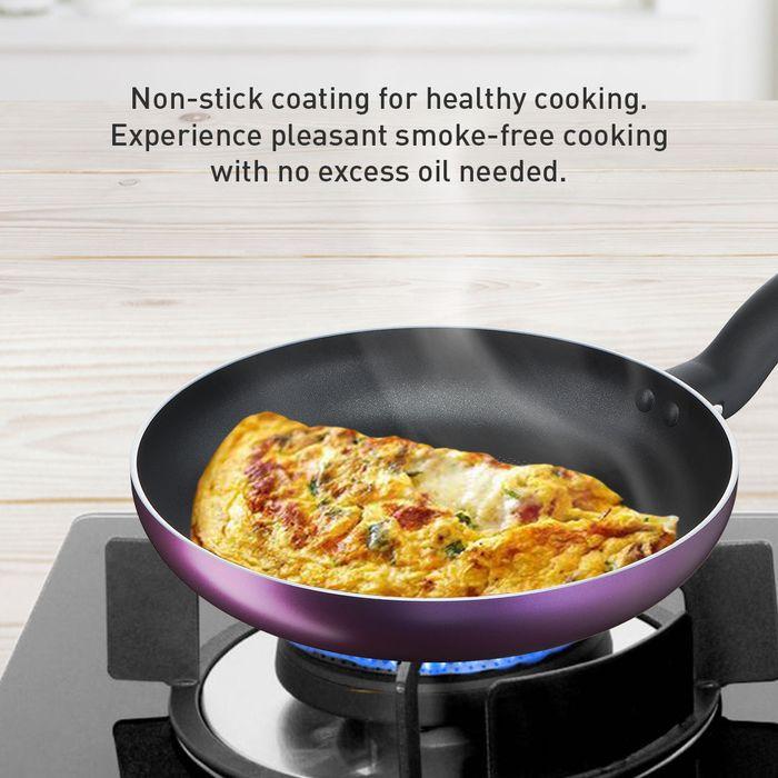Tefal B504S295 Cooking Source 3 pcs Set (Frypan 24cm + Saucepan 18cm + Lid 18cm) | TBM Online
