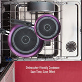 Tefal B504S295 Cooking Source 3 pcs Set (Frypan 24cm + Saucepan 18cm + Lid 18cm) | TBM Online