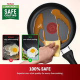 Tefal B978S795 Quickchef Gourment 7 pcs Lacquer Beige (Frypan 20cm + Frypan 28cm + Saucepan 18cm with Lid + Wokpan 28cm with Lid + Spatula) | TBM Online