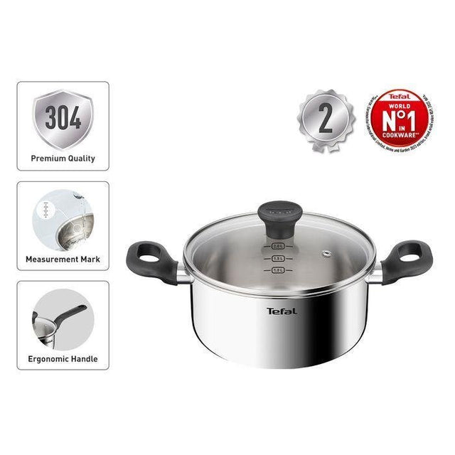 Tefal E3254495 Starter Stewpot With Lid 20cm | TBM Online