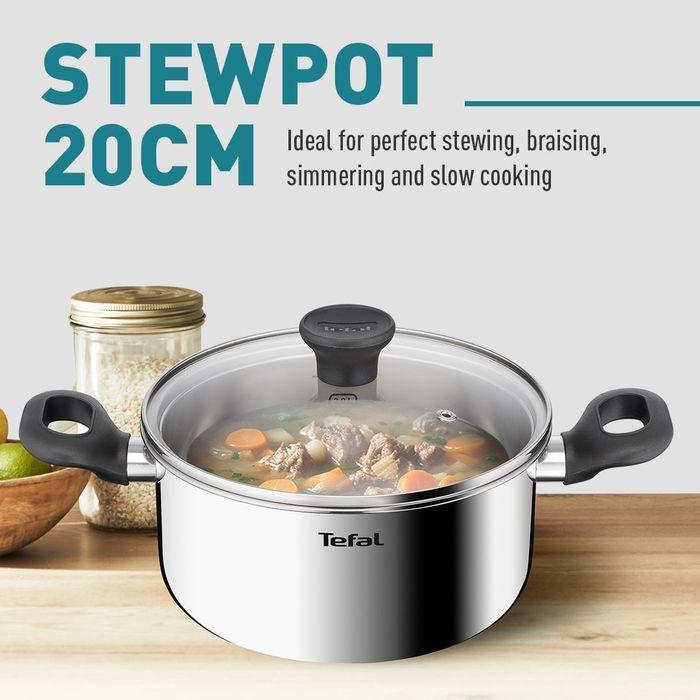 Tefal E3254495 Starter Stewpot With Lid 20cm | TBM Online