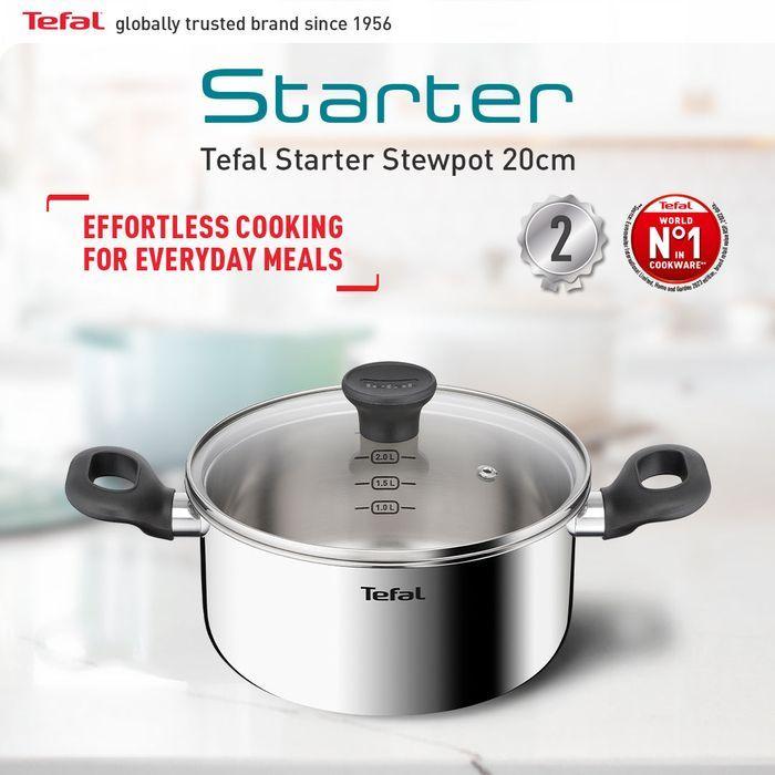Tefal E3254495 Starter Stewpot With Lid 20cm | TBM Online