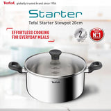 Tefal E3254695 Starter Stewpot With Lid 24cm | TBM Online
