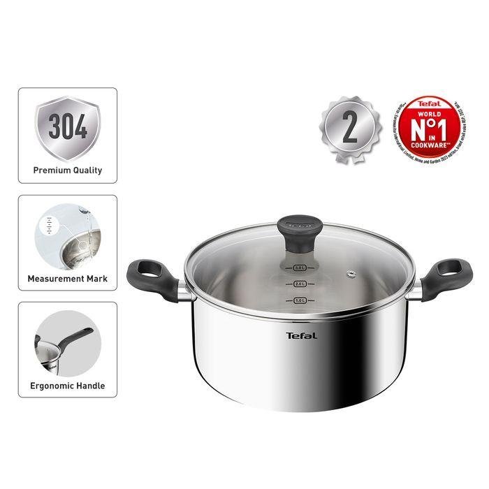 Tefal E3254695 Starter Stewpot With Lid 24cm | TBM Online