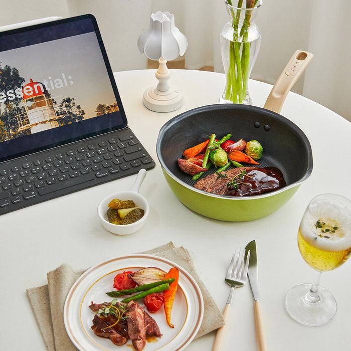 Tefal G16525 One - Pick - Pot - Pan 22cm Green | TBM Online