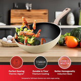 Tefal G16719 Cookware Daisy Wokpan 28cm | TBM Online